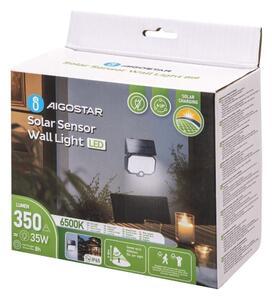 Aigostar - LED соларна лампа с датчик за движение LED/2,4W/3,7V IP65