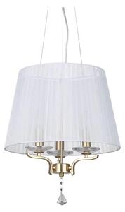 Ideal Lux - Пендел PEGASO 3xE14/28W/230V Ø 40 см златист