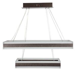 LED Димируем пендел LED/113W/230V 3000K кафяв
