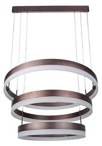 LED Димируем пендел LED/86W/230V 3000K кафяв