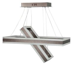 LED Димируем пендел LED/113W/230V 3000K кафяв
