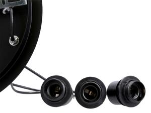 Пендел SPIEGA 3xE27/60W/230V златист/черен