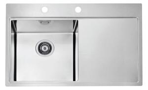 ALVEUS 1103610 - Кухненска мивка PURE 79x52,5 см сатен, ляв