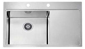 ALVEUS 1103652 - Кухненска мивка PURE 86x52,5 см сатен, ляв