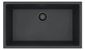 ALVEUS 1150064 - Кухненска мивка OMNI 75x45 см гранит/черен
