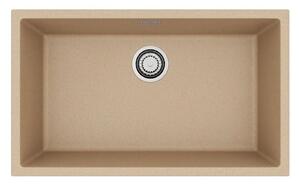 ALVEUS 1150061 - Кухненска мивка OMNI 75x45 см гранит/бежов