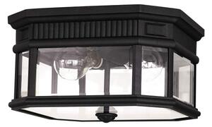 Feiss FE-COTSLN-F-BK-Екстериорна лампа за таван COTSWOLD LANE 2xE27/60W/230V IP44