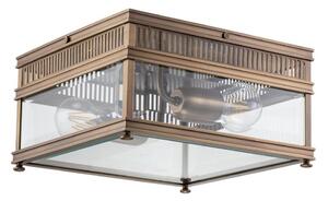 Elstead HOLBORN-F-DB - Екстериорна лампа за таван HOLBORN 2xE27/60W/230V IP44