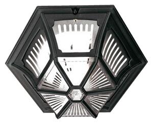 Elstead PR12-BLACK - Екстериорна лампа за таван PARISH 1xE27/60W/230V IP44