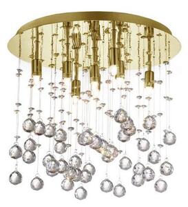 Ideal Lux-LED Кристална плафониера MOONLIGHT 8xG9/3W/230V Ø 40 см златист