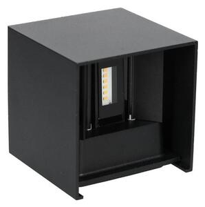LED Екстериорен аплик QUERK 2xLED/3W/230V 3000K IP54 черен