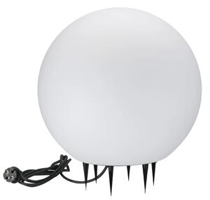 Екстериорна лампа ARGENTO 1xE27/15W/230V Ø 50 cm IP65 бял