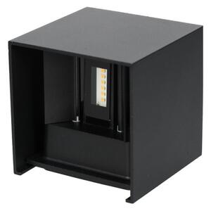 LED Екстериорен аплик QUERK 2xLED/3W/230V 3000K IP54 черен