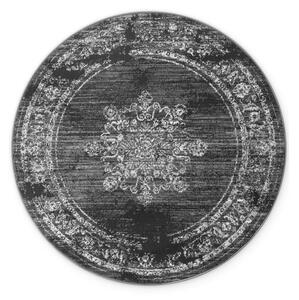 Сив кръгъл килим ø 120 cm Gloria Lydia – Hanse Home