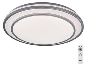Rabalux 2131 - LED Димируемо таванно осветително тяло LUPITA LED/40W/230V сребристо + дистанционно управление