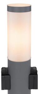 Globo 3158AK - Екстериорна лампа с 2 контакта BOSTON 1xE27/23W/230V IP44