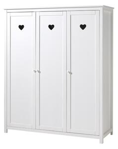 Бял детски гардероб 159x191x57 cm Amori – Vipack
