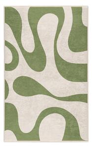 Зелен килим подходящ за пране 80x150 cm Matcha Latte – Mila Home