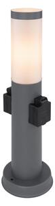 Globo 3158AK - Екстериорна лампа с 2 контакта BOSTON 1xE27/23W/230V IP44