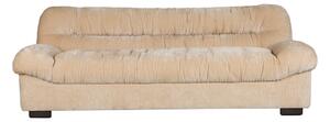 Бежов кадифен диван 214 cm Douglas – Dutchbone
