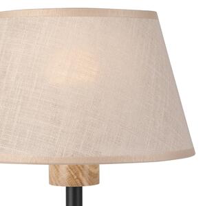 Brilagi - LED Настолна лампа ANTHONY 1xE14/40W/230V дъб/бежов