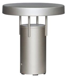 Светлосива LED затъмняваща се настолна лампа (височина 20 cm) BringMe – Hübsch