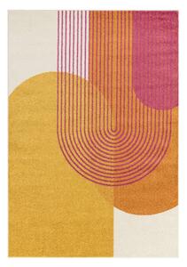 Жълто-оранжев килим 120x170 cm Muse Orange Retro – Asiatic Carpets