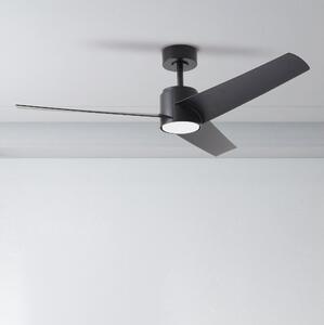 ZEVENTI - LED таванен вентилатор ORVIETO LED/18W/230V Wi-Fi Tuya черен + дистанционно управление
