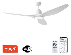 ZEVENTI - LED таванен вентилатор URBINO LED/20W/230V Wi-Fi Tuya бял + дистанционно