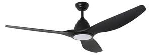 ZEVENTI - LED таванен вентилатор URBINO LED/20W/230V Wi-Fi Tuya черен + с дистанционно управление