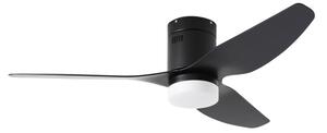 ZEVENTI - LED таванен вентилатор PADUA LED/18W/230V Wi-Fi Tuya черен + дистанционно