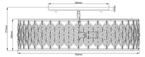 Feiss FE-LUCIA-6SF-L - Плафон LUCIA 6xE27/60W/230V