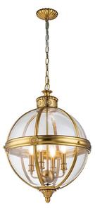 Feiss FE-ADAMS-4P-BB - Пендел ADAMS 4xE14/60W/230V златист
