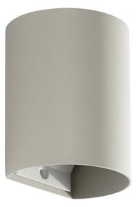 FARO 40524 - Аплик SOLE 1xGU10/8W/230V сив кръгъл