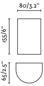 FARO 40539 - Аплик SOLE 2xGU10/8W/230V черен кръгла