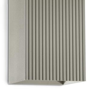 FARO 40567 - Аплик SOLE 2xGU10/8W/230V сив велпапе ъглов