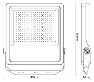 Екстериорен LED прожектор PROFI PLUS LED/300W/230V 5000K IP66