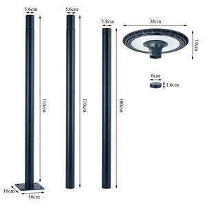 Brilagi - LED външна улична лампа URBANSPARK LED/120W/230V антрацит IP65