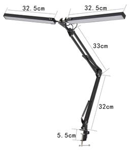 LED настолна лампа със скоба 2xLED/10W/230V 2800-6800K