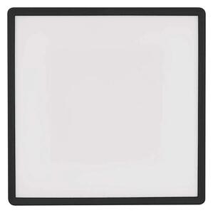 LED Плафониера FLORI LED/22W/230V 4000K черен 42x42 см