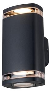 Kanlux 38886 - Екстериорен аплик ZEVI 2xGU10/10W/230V IP54 черен