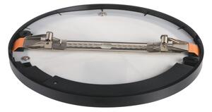 Kanlux 24605 - LED осветително тяло с 2в1 сензор ERGA LED/17W/230V черно