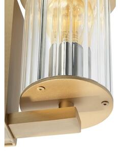 Argon 8752 - Екстериорен аплик NORFOLK 1xE27/15W/230V IP44 златист