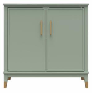 Зелено шкафче 86x85x41 cm Westerleigh – CosmoLiving by Cosmopolitan