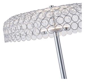 LED Лампион LED/10W/230V 3000K лъскав хром
