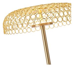 LED Лампион LED/10W/230V 3000K златист