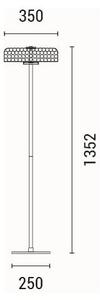 LED Лампион LED/10W/230V 3000K лъскав хром