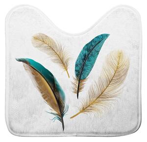 Бял килим за баня WC 45x45 cm Plumiss – douceur d'intérieur