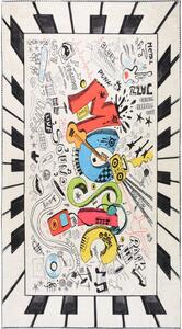 Детски килим подходящ за пране 80x120 cm Musical – Vitaus