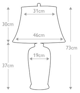 Elstead СИН-TRAD-WP-TL - Настолна лампа СИН TRADITIONAL 1xE27/60W/230V
